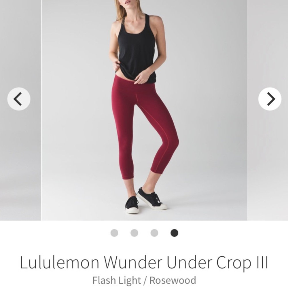 Cropped Lululemon Leggings